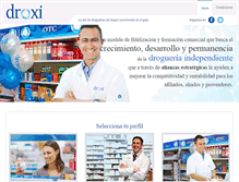 Tablet Screenshot of droxi.com.co